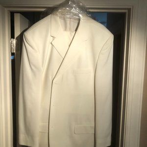 Men's Creme-Colored Summer Suit